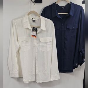White Button Down Shirt NWT Size XXL
